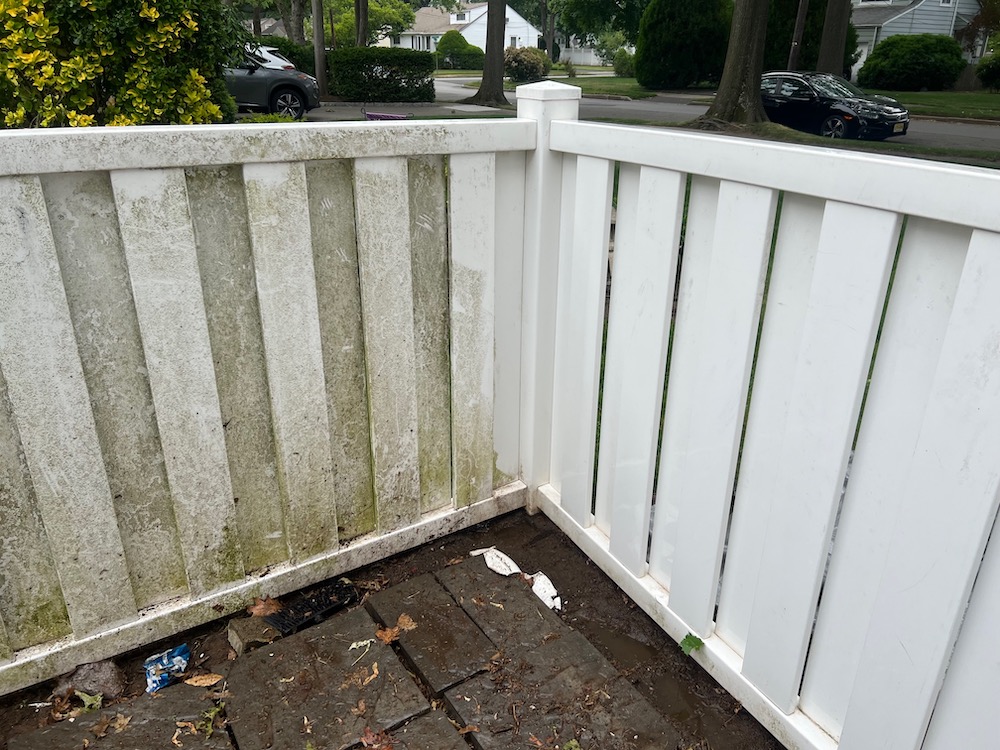 Vinyl Fence Cleaning in Hillsdale, New Jersey