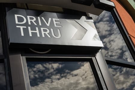 Drive thru cleaning