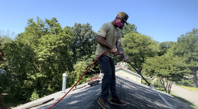 Roof cleaning new